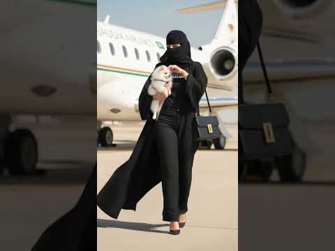 She walks with faith, not fear 🌙🕊️ #FaithfulHeart #HijabInspo #ModestBeauty #MuslimahVibes